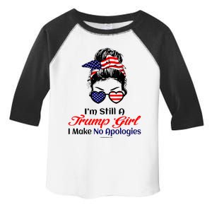 IM Still A Trump Make No Apologies Patriotic American Gift Toddler Fine Jersey T-Shirt