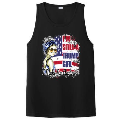 I'm Still A Trump Girl I Make No Apologies Trump 2024 PosiCharge Competitor Tank