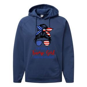 IM Still A Trump Make No Apologies Patriotic American Great Gift Performance Fleece Hoodie