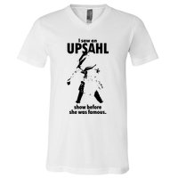 I Saw An Upsahl Show Before She Was Famous V-Neck T-Shirt