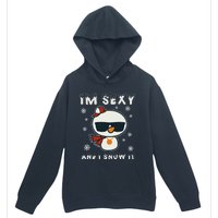 Im Sexy And I Snow It Retro Funny Snowman Urban Pullover Hoodie