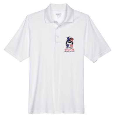 I'm Still A Trump Make No Apologies Patriotic American Men's Origin Performance Piqué Polo