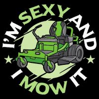 IM Sexy And I Mow It Funny Lawn Mowing Service Impact Tech Backpack