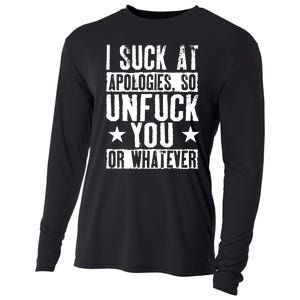 I Suck At Apologies So Unfuck You Or Whatever Cooling Performance Long Sleeve Crew