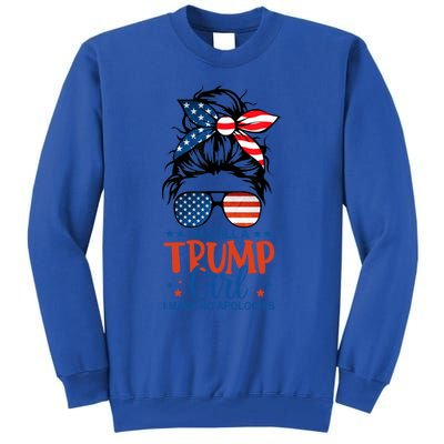 IM Still A Trump I Make No Apologies Trump 2024 Gift Tall Sweatshirt