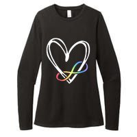 Infinity Symbol Autism Awareness Month Womens CVC Long Sleeve Shirt