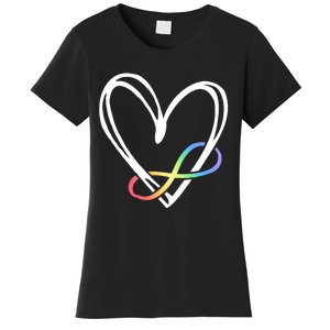 Infinity Symbol Autism Awareness Month Women's T-Shirt