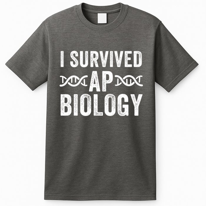 I Survived Ap Biology Ap Bio Exam High School Funny Ap Bio Biology Class T-Shirt