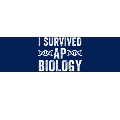 I Survived Ap Biology Ap Bio Exam High School Funny Ap Bio Biology Class Bumper Sticker