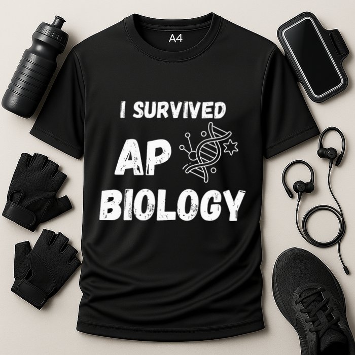 I Survived Ap Biology Ap Bio Exam Cooling Performance Crew T-Shirt