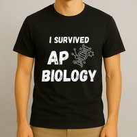 I Survived Ap Biology Ap Bio Exam T-Shirt
