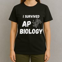 I Survived Ap Biology Ap Bio Exam T-Shirt