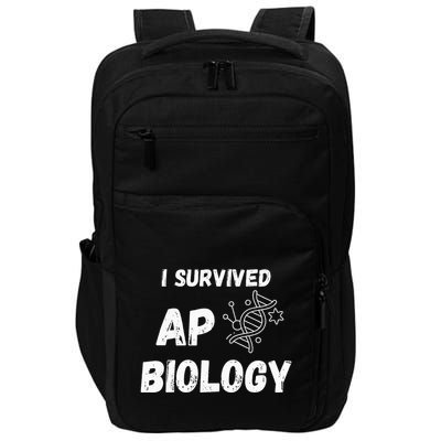 I Survived Ap Biology Ap Bio Exam Impact Tech Backpack