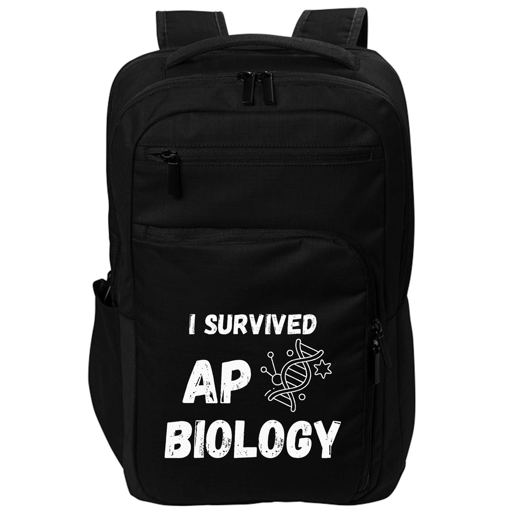 I Survived Ap Biology Ap Bio Exam Impact Tech Backpack