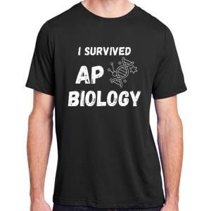 I Survived Ap Biology Ap Bio Exam Adult ChromaSoft Performance T-Shirt