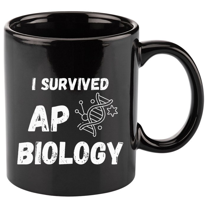 I Survived Ap Biology Ap Bio Exam 11oz C Handle Ceramic Mug