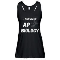 I Survived Ap Biology Ap Bio Exam Ladies Essential Flowy Tank