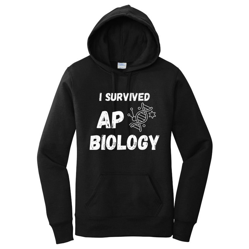 I Survived Ap Biology Ap Bio Exam Women's Pullover Hoodie