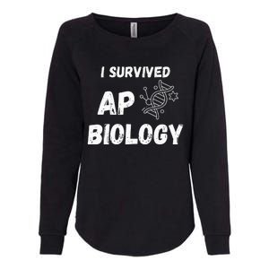 I Survived Ap Biology Ap Bio Exam Womens California Wash Sweatshirt