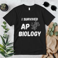 I Survived Ap Biology Ap Bio Exam Premium T-Shirt