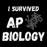 I Survived Ap Biology Ap Bio Exam Premium T-Shirt