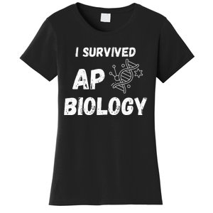 I Survived Ap Biology Ap Bio Exam Women's T-Shirt