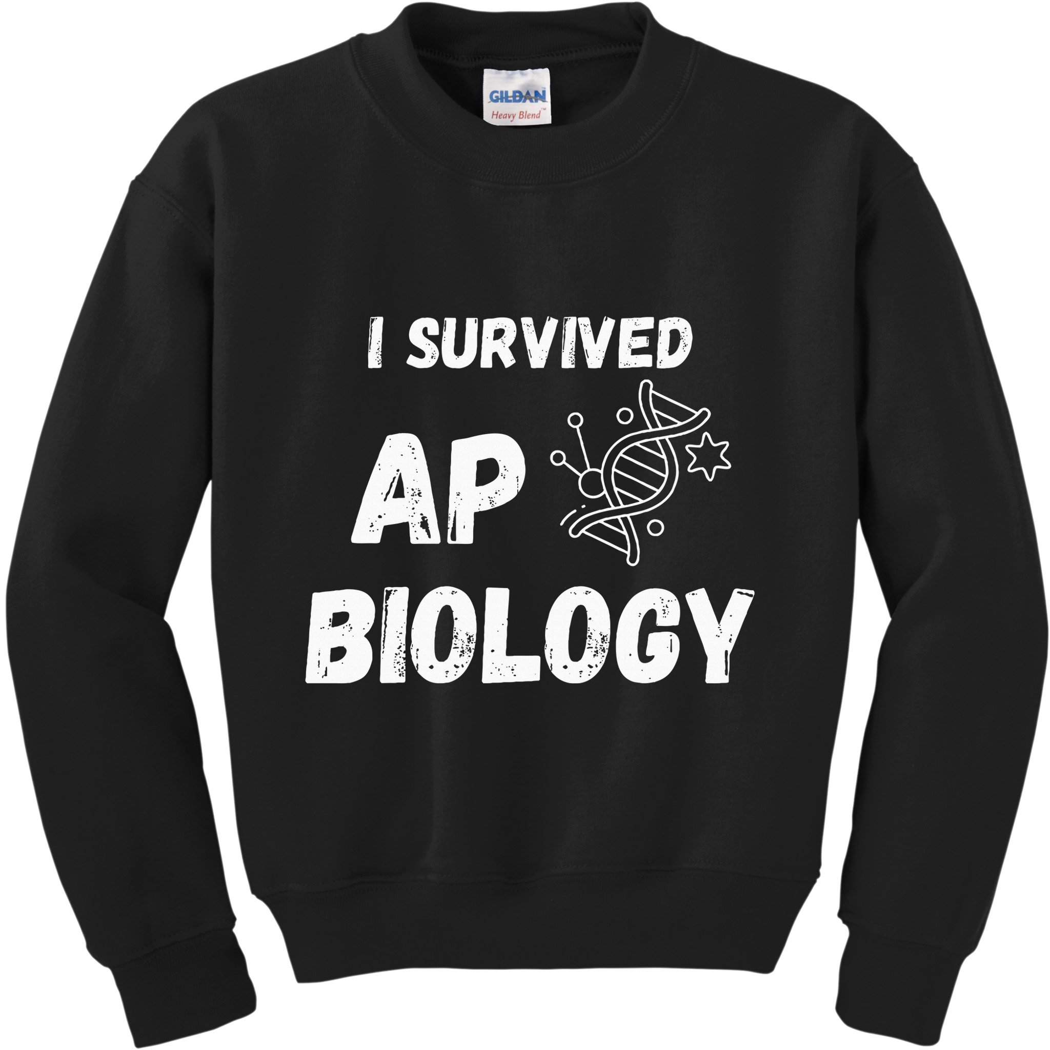 I Survived Ap Biology Ap Bio Exam Kids Sweatshirt