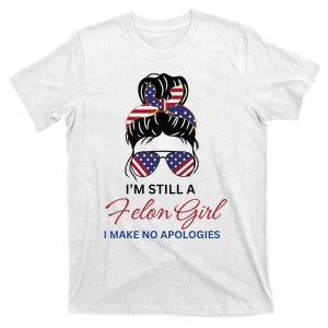 IM Still A Felon Girl 2024 Funny Election T-Shirt