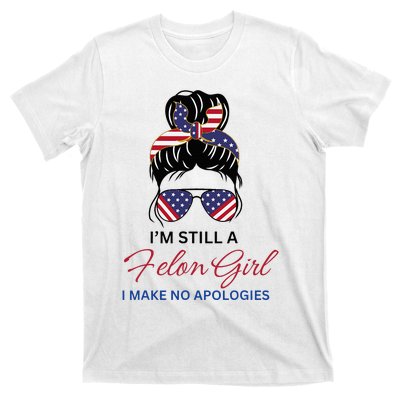 IM Still A Felon Girl 2024 Funny Election T-Shirt