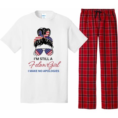 IM Still A Felon Girl 2024 Funny Election Pajama Set