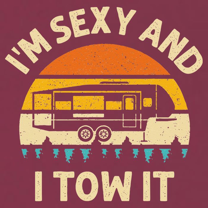 Im Sexy And I Tow It Camper RV 16oz Travel Tumbler