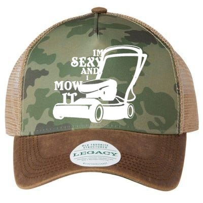 IM Sexy And I Mow It Legacy Tie Dye Trucker Hat