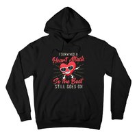 I Survived A Heart Attack Heart Attack Survivor Recovery Hoodie