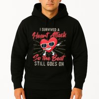 I Survived A Heart Attack Heart Attack Survivor Recovery Hoodie