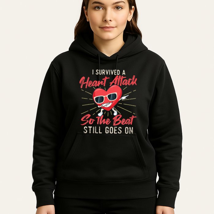 I Survived A Heart Attack Heart Attack Survivor Recovery Hoodie
