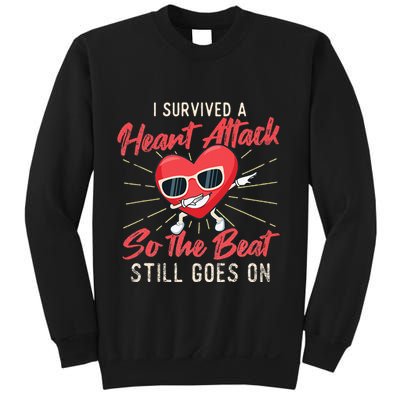 I Survived A Heart Attack Heart Attack Survivor Recovery Sweatshirt