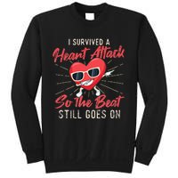 I Survived A Heart Attack Heart Attack Survivor Recovery Sweatshirt