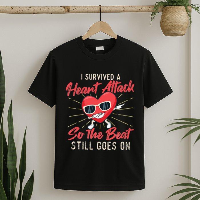 I Survived A Heart Attack Heart Attack Survivor Recovery T-Shirt