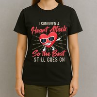 I Survived A Heart Attack Heart Attack Survivor Recovery T-Shirt