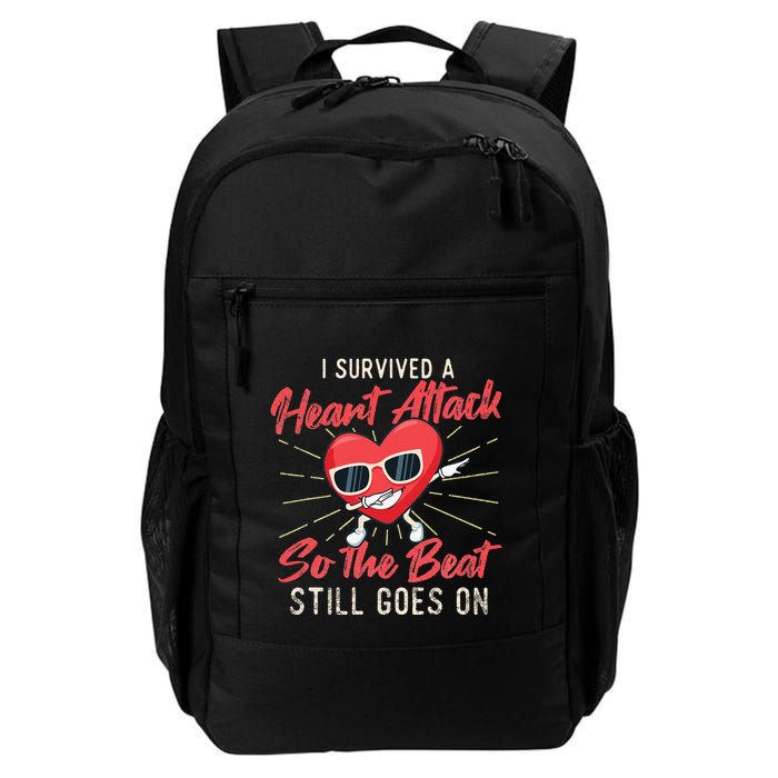 I Survived A Heart Attack Heart Attack Survivor Recovery Backpack