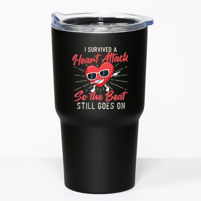 I Survived A Heart Attack Heart Attack Survivor Recovery Tumbler