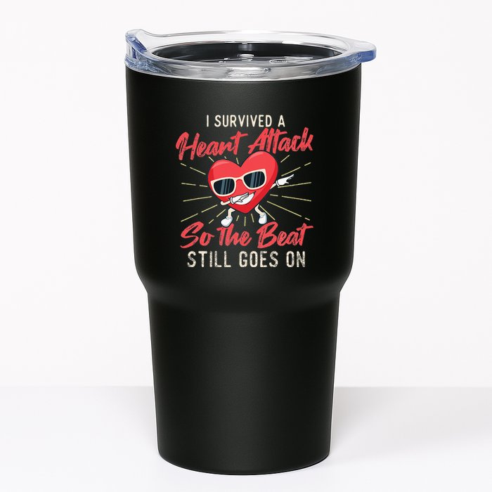 I Survived A Heart Attack Heart Attack Survivor Recovery Tumbler