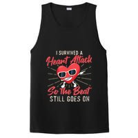 I Survived A Heart Attack Heart Attack Survivor Recovery PosiCharge Competitor Tank