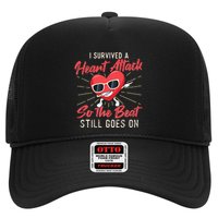 I Survived A Heart Attack Heart Attack Survivor Recovery Trucker Hat