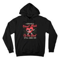 I Survived A Heart Attack Heart Attack Survivor Recovery Tall Hoodie