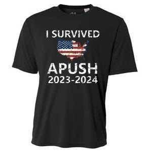 I Survived Apush 20232024 For Students Teacher Cooling Performance Crew T-Shirt