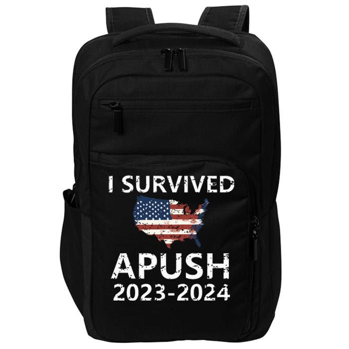 I Survived Apush 20232024 For Students Teacher Impact Tech Backpack