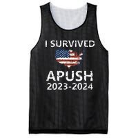 I Survived Apush 20232024 For Students Teacher Mesh Reversible Basketball Jersey Tank