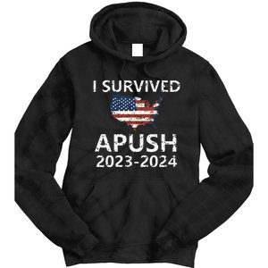 I Survived Apush 20232024 For Students Teacher Tie Dye Hoodie