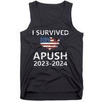 I Survived Apush 20232024 For Students Teacher Tank Top